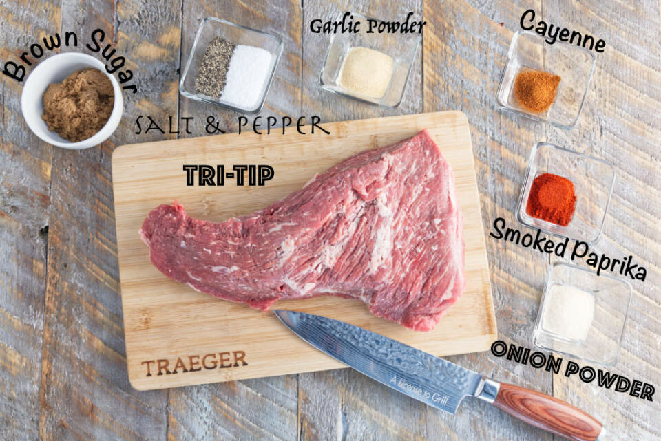 Traeger Smoked Tri Tip A License To Grill