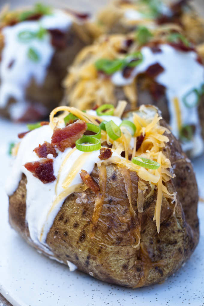 Air Fryer Baked Potato - A License To Grill