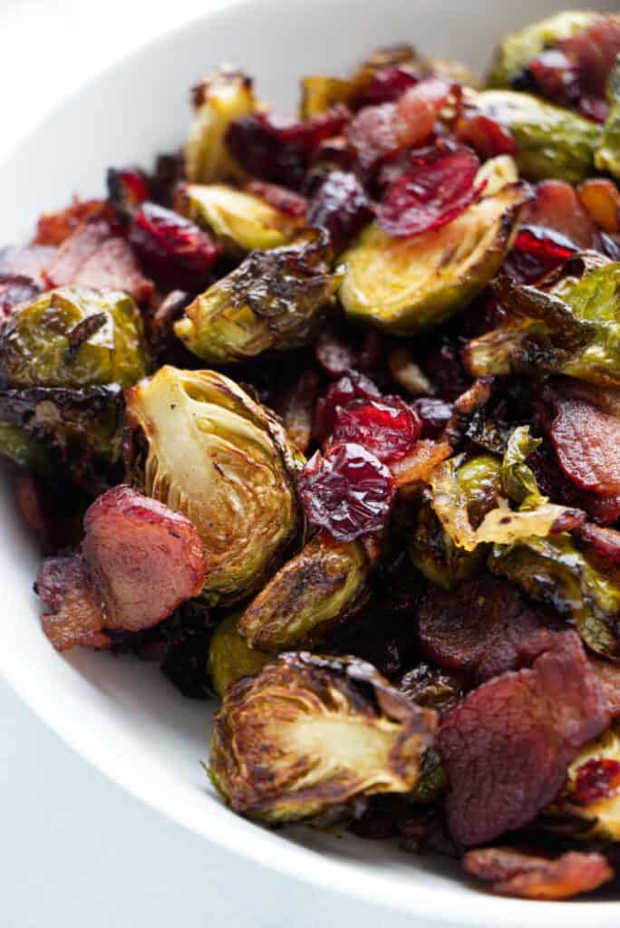 Air fryer brussel shop sprouts with bacon