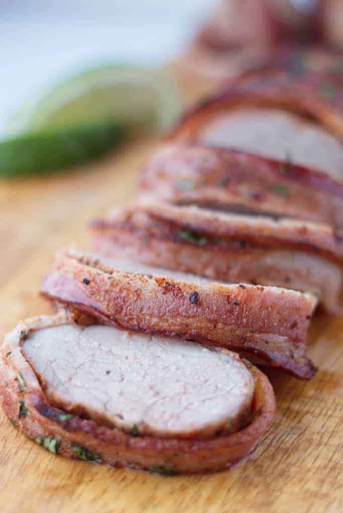 Traeger Bacon-Wrapped Pork Tenderloin 