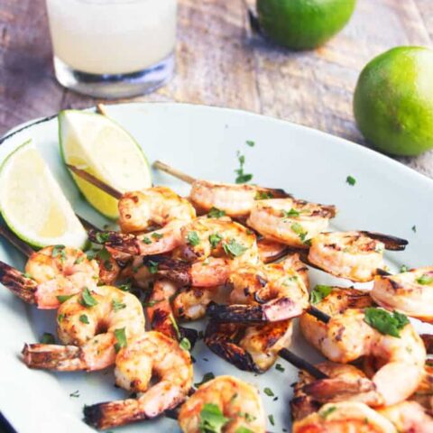 Grilled whole outlet shrimp