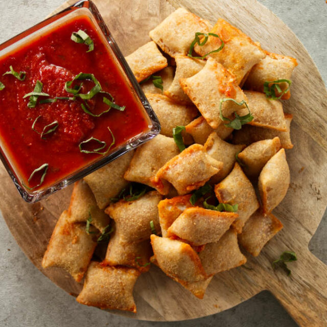 Air Fryer Pizza Rolls - From Frozen - A License To Grill