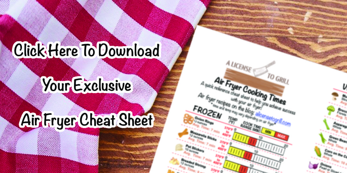 Air Fryer Cooking Times Cheat Sheet - Recipes From A Pantry