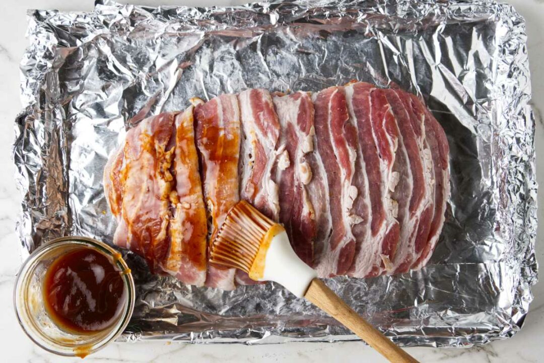 Smoked Bacon Wrapped Meatloaf - A License To Grill