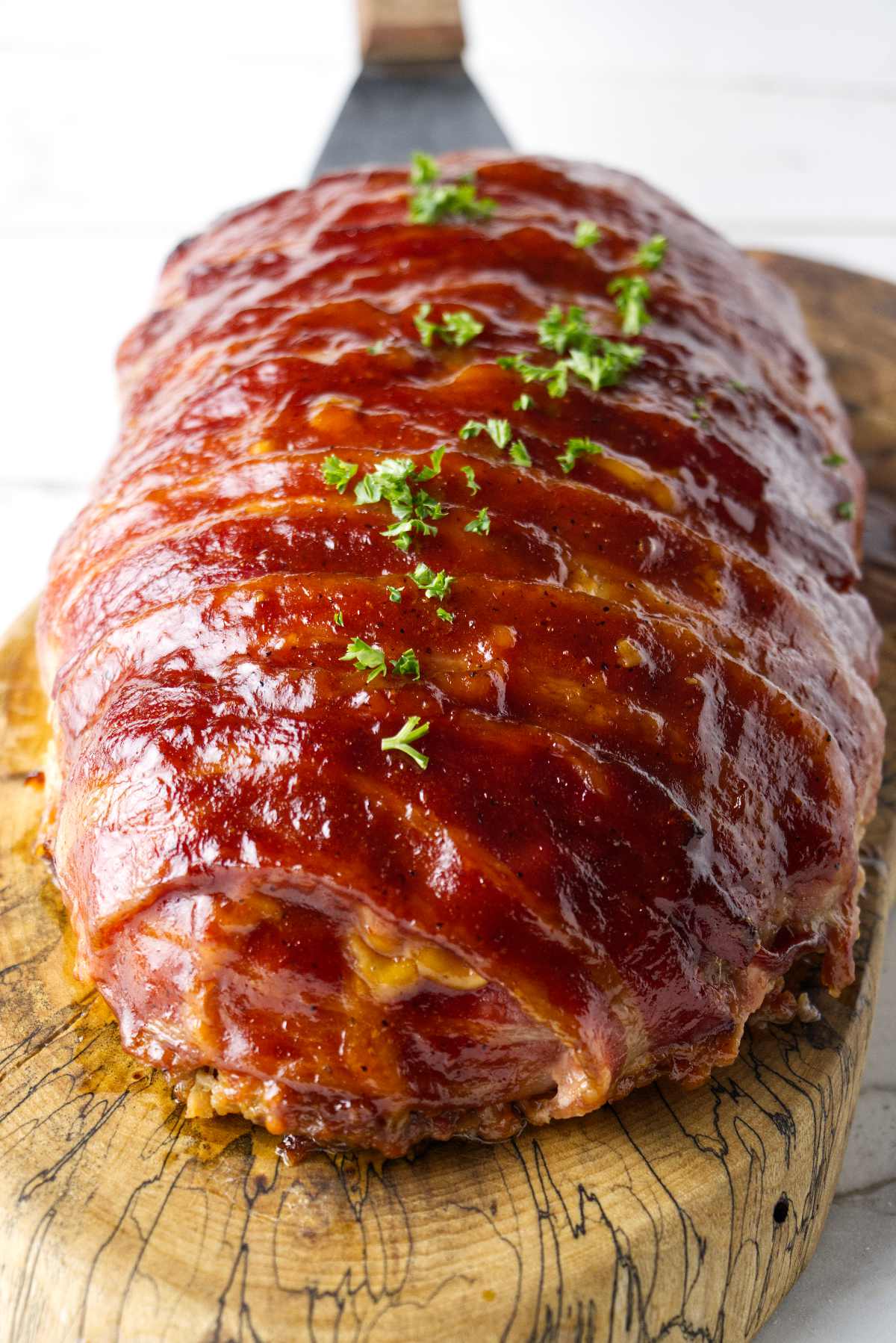 Smoked Bacon Wrapped Meatloaf - A License To Grill