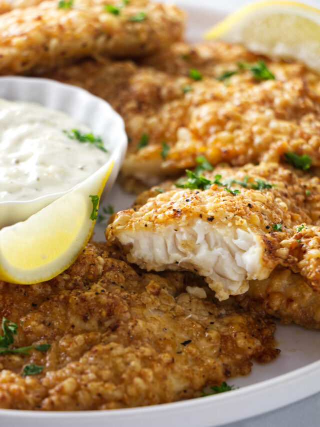 Air Fryer Tilapia with Panko - A License To Grill