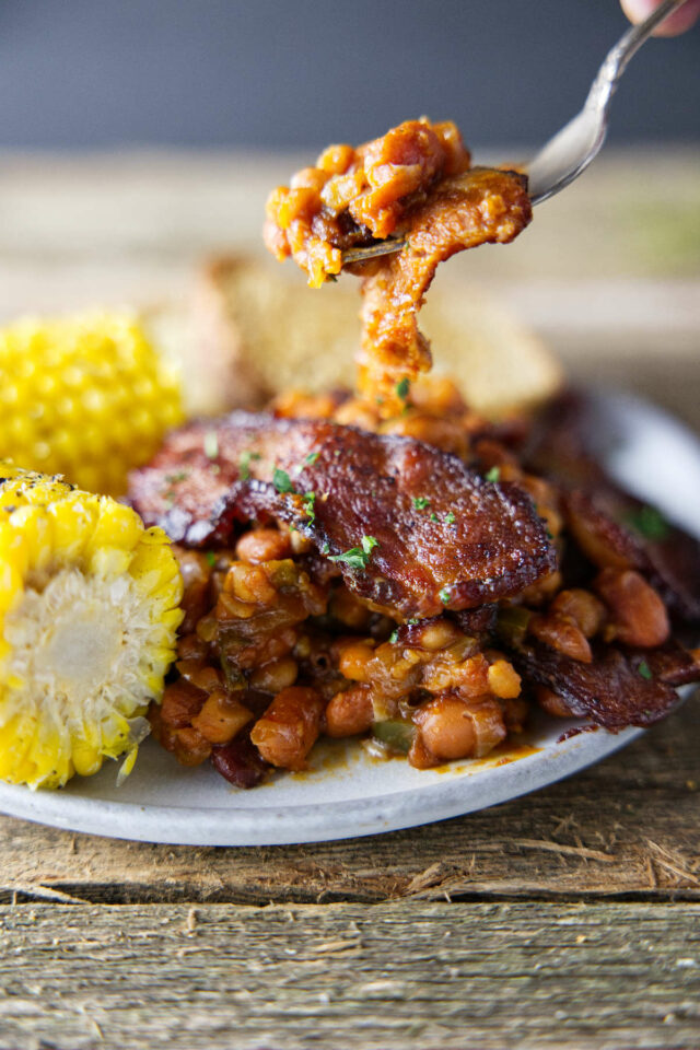 Smoked Baked Beans A License To Grill