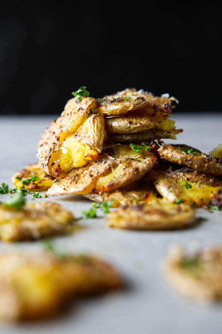 Air Fryer Smashed Potatoes A License To Grill